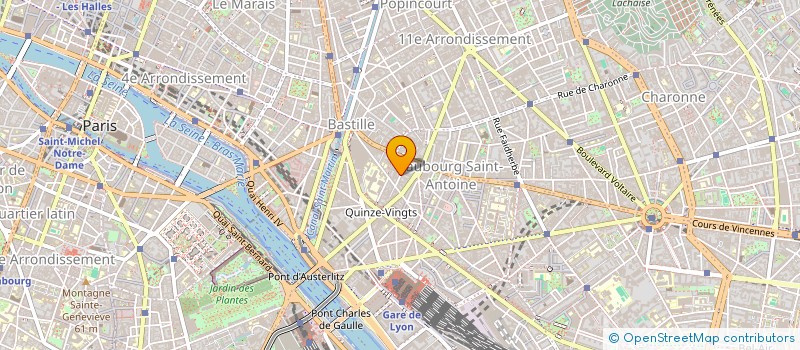 localisation de l'entreprise MADAME JOHANA POLIZZI  PARIS