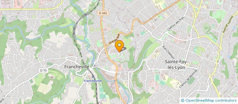 localisation de l'entreprise MADAME JOHANA SABATIER à FRANCHEVILLE