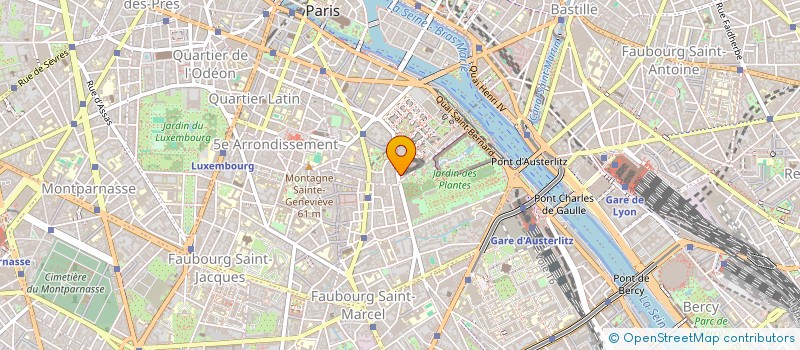 localisation de l'entreprise MADAME JOHANA SABROUX à PARIS