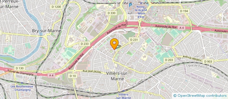 localisation de l'entreprise MADAME JOHANA TARISTAS à VILLIERS-SUR-MARNE