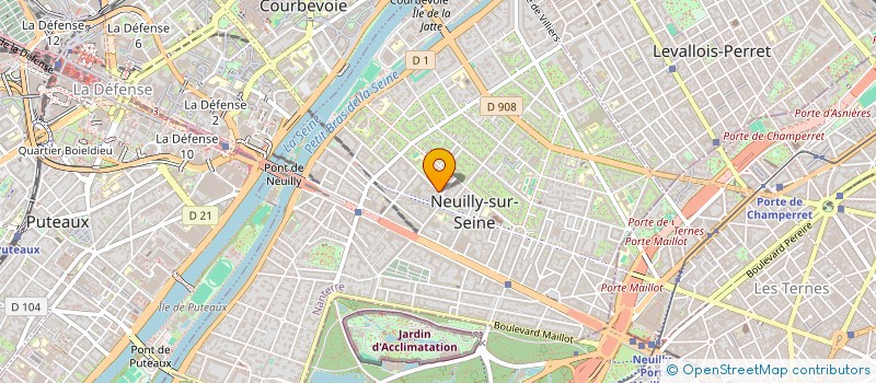 localisation de l'entreprise MADAME JOHANA TOUATI à NEUILLY-SUR-SEINE