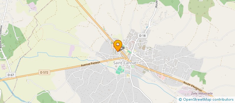 localisation de l'entreprise MADAME JOHANA VANEGAS OLVERA à SAINT-CANNAT