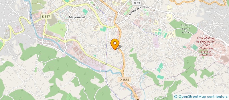 localisation de l'entreprise MADAME JOHANAS LOUIS  DRAGUIGNAN