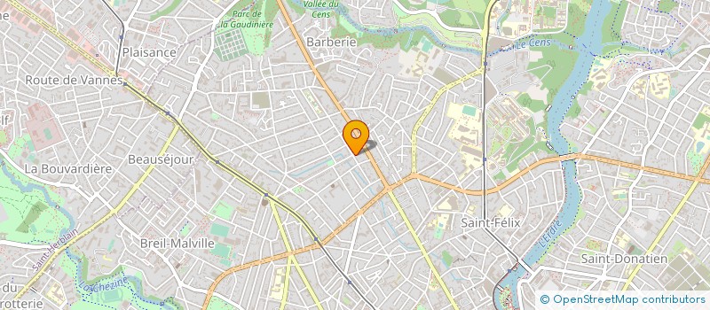 localisation de l'entreprise MADAME JOHANE BLANC à NANTES