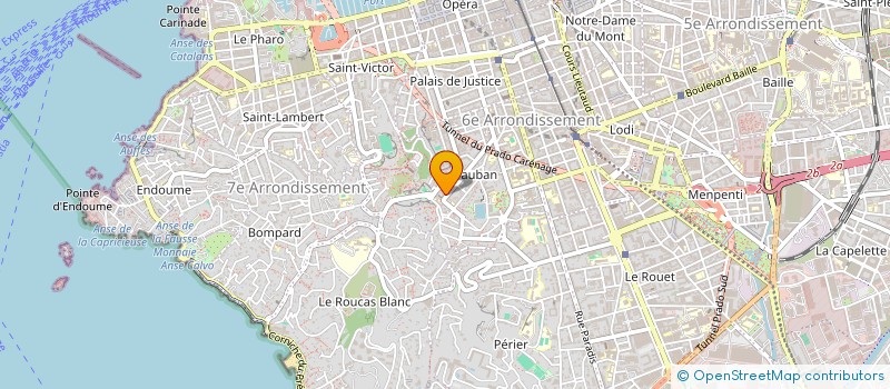 localisation de l'entreprise MADAME JOHANE DANAND à MARSEILLE