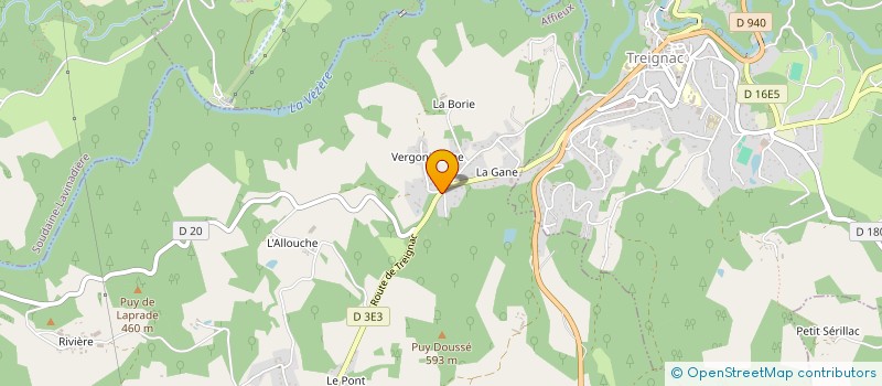 localisation de l'entreprise MADAME JOHANE KAMPF  PEYRISSAC