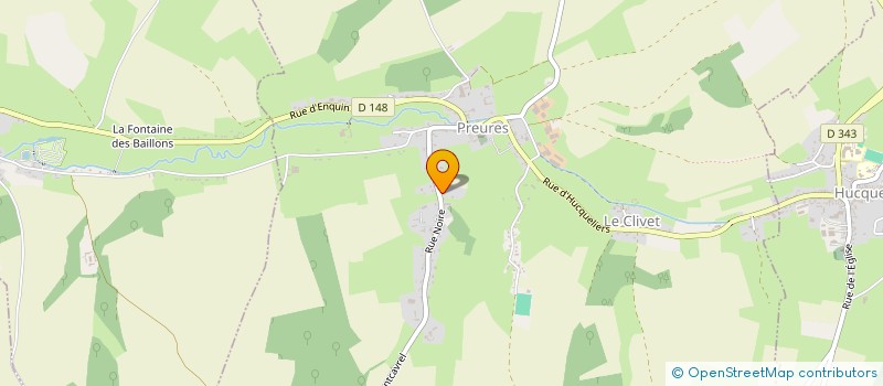 localisation de l'entreprise MADAME JOHANICE BOURNEIL  PREURES