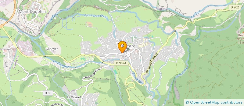 localisation de l'entreprise MADAME JOHANKA HRADECKA  GUILLESTRE