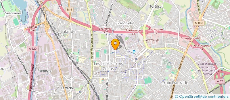 localisation de l'entreprise MADAME JOHANNA AFONSO  TOULOUSE