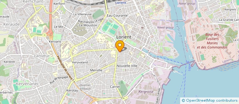 localisation de l'entreprise MADAME JOHANNA AMAN à LORIENT