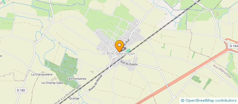 localisation de l'entreprise MADAME JOHANNA ARNAUD  PRIN-DEYRANCON