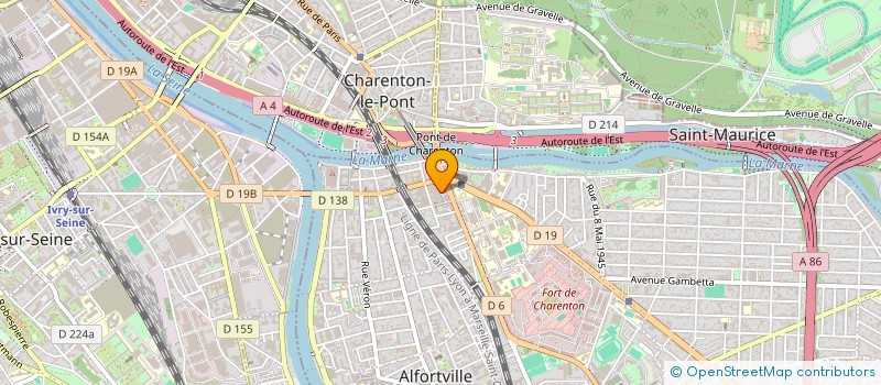 localisation de l'entreprise MADAME JOHANNA ASSERAF à MAISONS-ALFORT