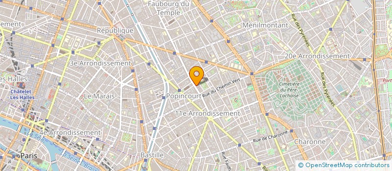 localisation de l'entreprise MADAME JOHANNA AUGUIN  PARIS