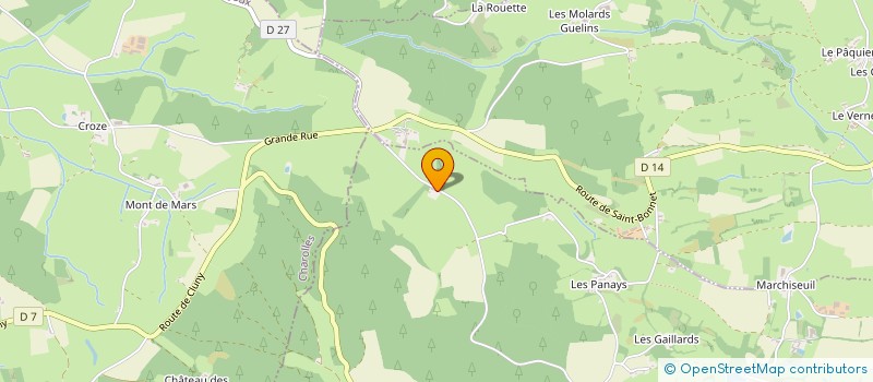 localisation de l'entreprise MADAME JOHANNA AUTIN à PRESSY-SOUS-DONDIN
