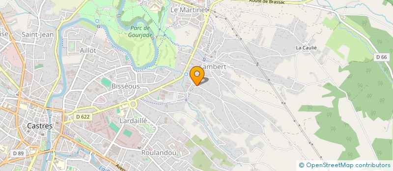 localisation de l'entreprise MADAME JOHANNA BABIN à CASTRES