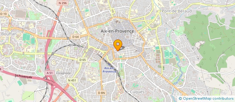 localisation de l'entreprise MADAME JOHANNA BARON à AIX-EN-PROVENCE