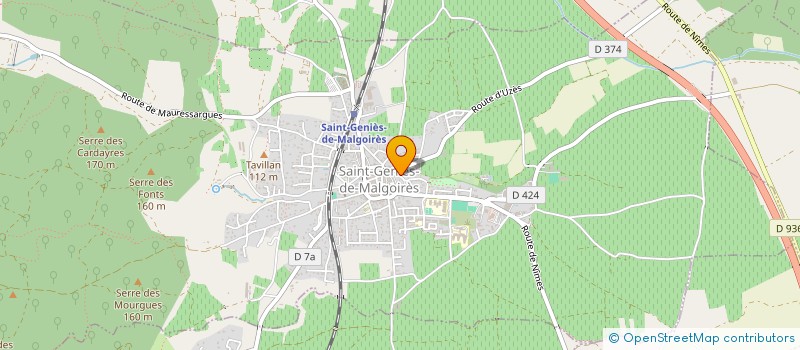 localisation de l'entreprise MADAME JOHANNA BARON  GRANGES-NARBOZ