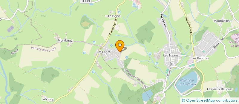 localisation de l'entreprise MADAME JOHANNA BAZZANO  SANVIGNES-LES-MINES