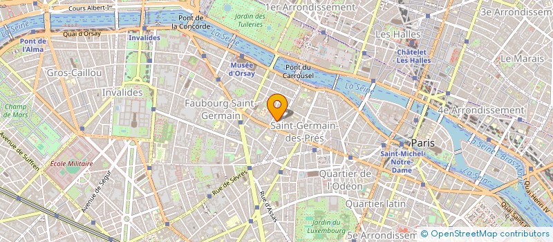 localisation de l'entreprise MADAME JOHANNA BEDULHO  PARIS