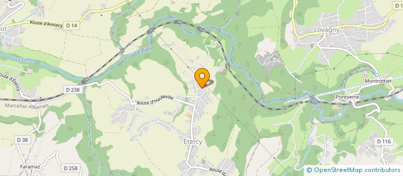 localisation de l'entreprise MADAME JOHANNA BERTHELON  ETERCY