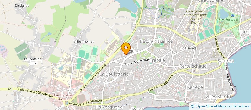 localisation de l'entreprise MADAME JOHANNA BERTHO  SAINT-NAZAIRE