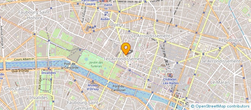 localisation de l'entreprise MADAME JOHANNA BISSON à PARIS
