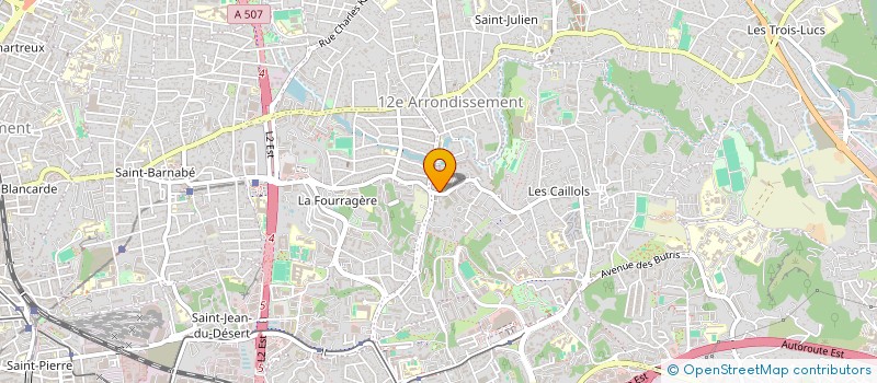 localisation de l'entreprise MADAME JOHANNA BLANQUER à MARSEILLE