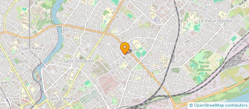 localisation de l'entreprise MADAME JOHANNA BOUILLAUD  NANTES