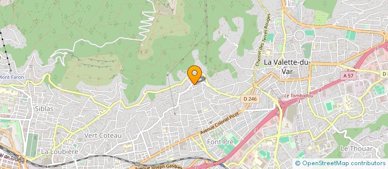 localisation de l'entreprise MADAME JOHANNA BOULET  TOULON