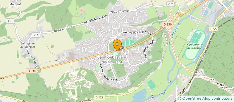 localisation de l'entreprise MADAME JOHANNA BOURDOT à SAINT-SEBASTIEN-DE-MORSENT