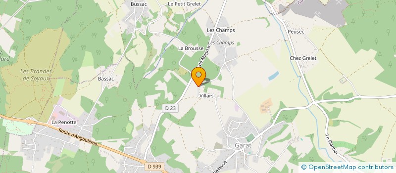 localisation de l'entreprise MADAME JOHANNA BOURON à GARAT