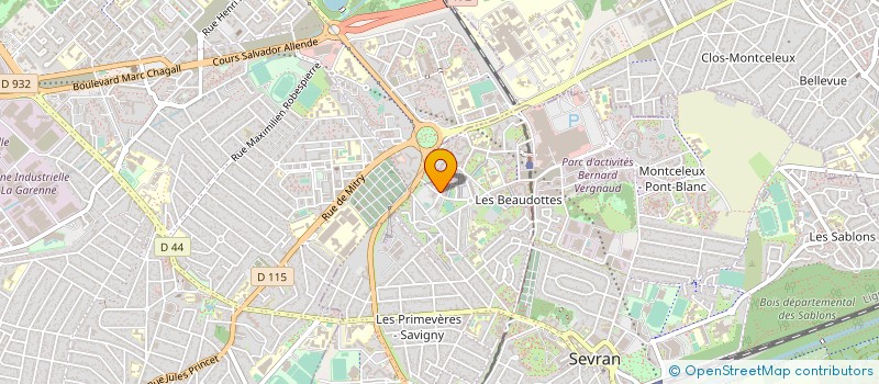 localisation de l'entreprise MADAME JOHANNA BRUNOT à SEVRAN