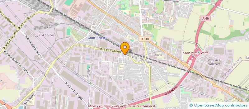 localisation de l'entreprise MADAME JOHANNA BUCHE  MIONS