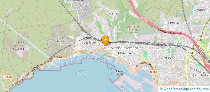localisation de l'entreprise MADAME JOHANNA BURDIAT à MARSEILLE