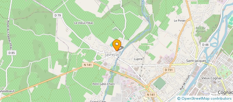 localisation de l'entreprise MADAME JOHANNA CABIROL à JAVREZAC
