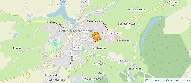 localisation de l'entreprise MADAME JOHANNA CAMBIER  BUXIERES-LES-MINES