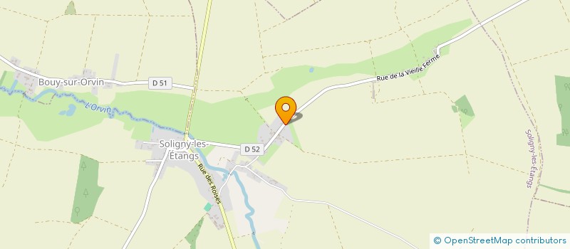 localisation de l'entreprise MADAME JOHANNA CAPRON  SOLIGNY-LES-ETANGS