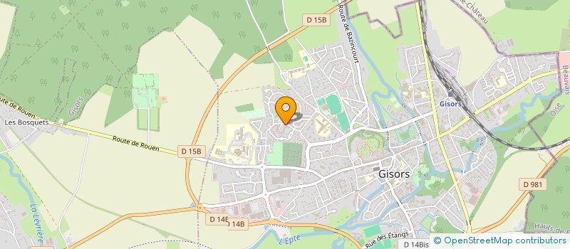 localisation de l'entreprise MADAME JOHANNA CARDOSO à GISORS