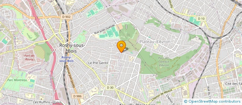 localisation de l'entreprise MADAME JOHANNA CELMIS  NEUILLY-PLAISANCE