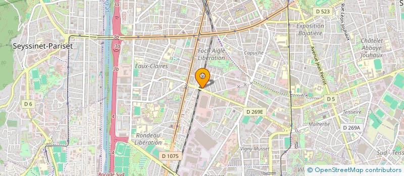 localisation de l'entreprise MADAME JOHANNA CHARLES-NICOLAS à GRENOBLE