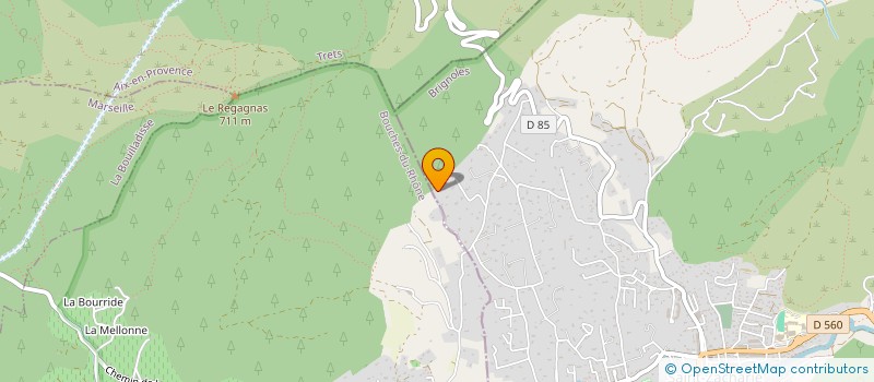 localisation de l'entreprise MADAME JOHANNA CHASTAGNOL  SAINT-ZACHARIE