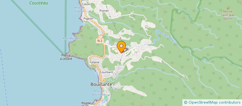 localisation de l'entreprise MADAME JOHANNA CHENNEBERG à BOUILLANTE