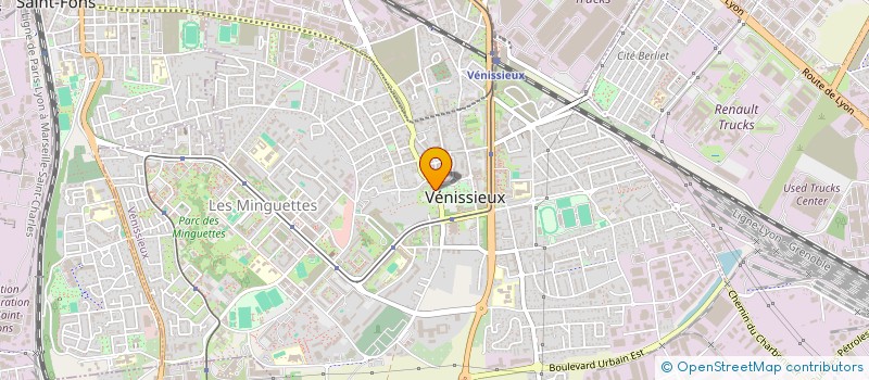 localisation de l'entreprise MADAME JOHANNA COCO  VENISSIEUX