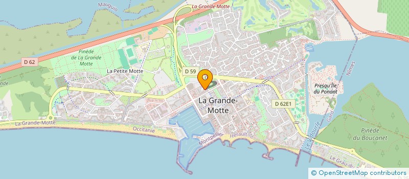 localisation de l'entreprise MADAME JOHANNA CONTAT à MONTPELLIER