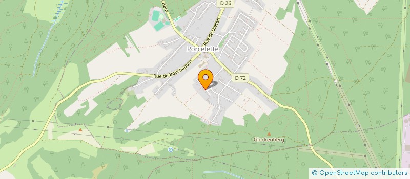 localisation de l'entreprise MADAME JOHANNA COURBIERE  PORCELETTE