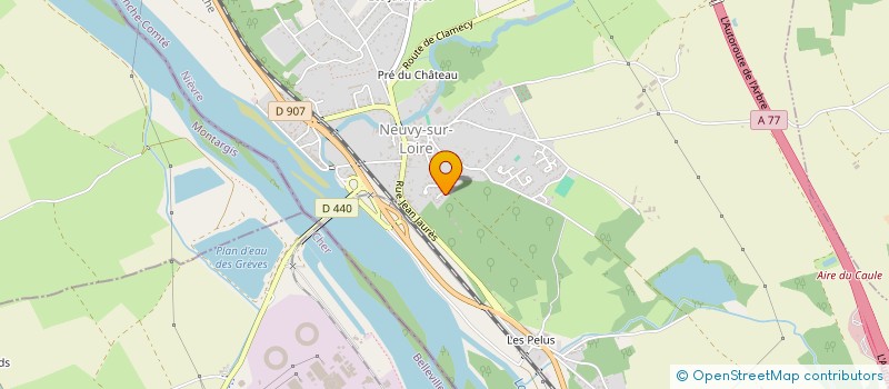 localisation de l'entreprise MADAME JOHANNA COURRIOUX à NEUVY-SUR-LOIRE
