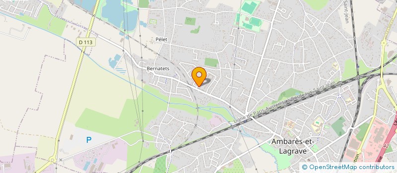 localisation de l'entreprise MADAME JOHANNA CRAMONT  AMBARES-ET-LAGRAVE