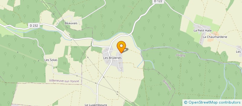 localisation de l'entreprise MADAME JOHANNA CROUZIER  DIXMONT