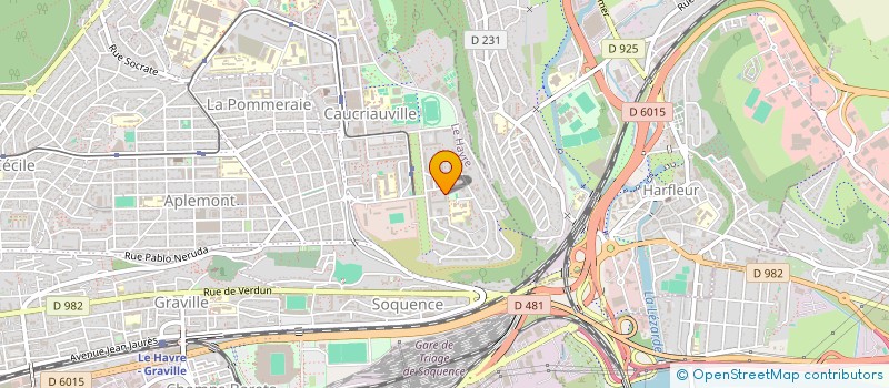 localisation de l'entreprise MADAME JOHANNA DALERY à LE HAVRE