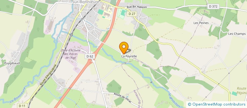 localisation de l'entreprise MADAME JOHANNA DE BORTOLI à CHASSENEUIL-SUR-BONNIEURE